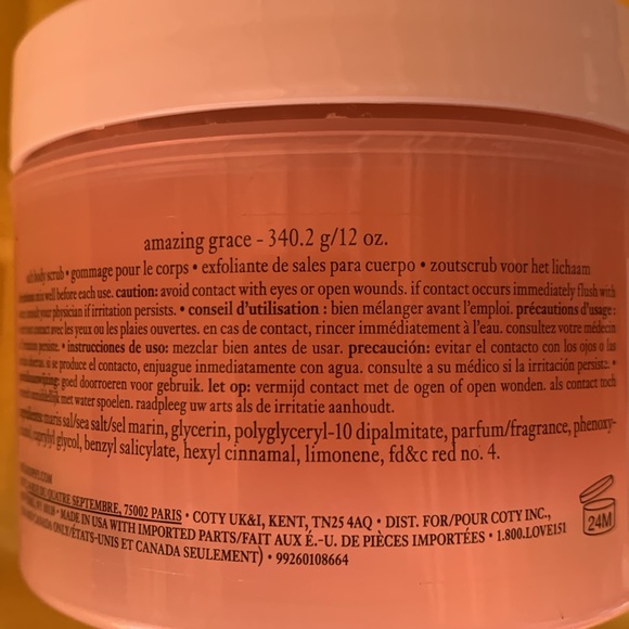 NWT PHILOSOPHY AMAZING GRACE SALT BODY SCRUB - Mega Size - Picture 4 of 9